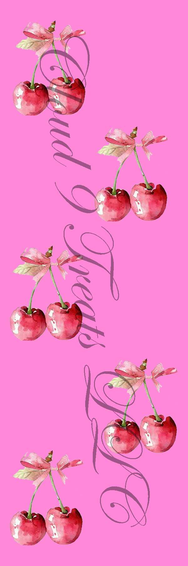 Cherry Bookmark