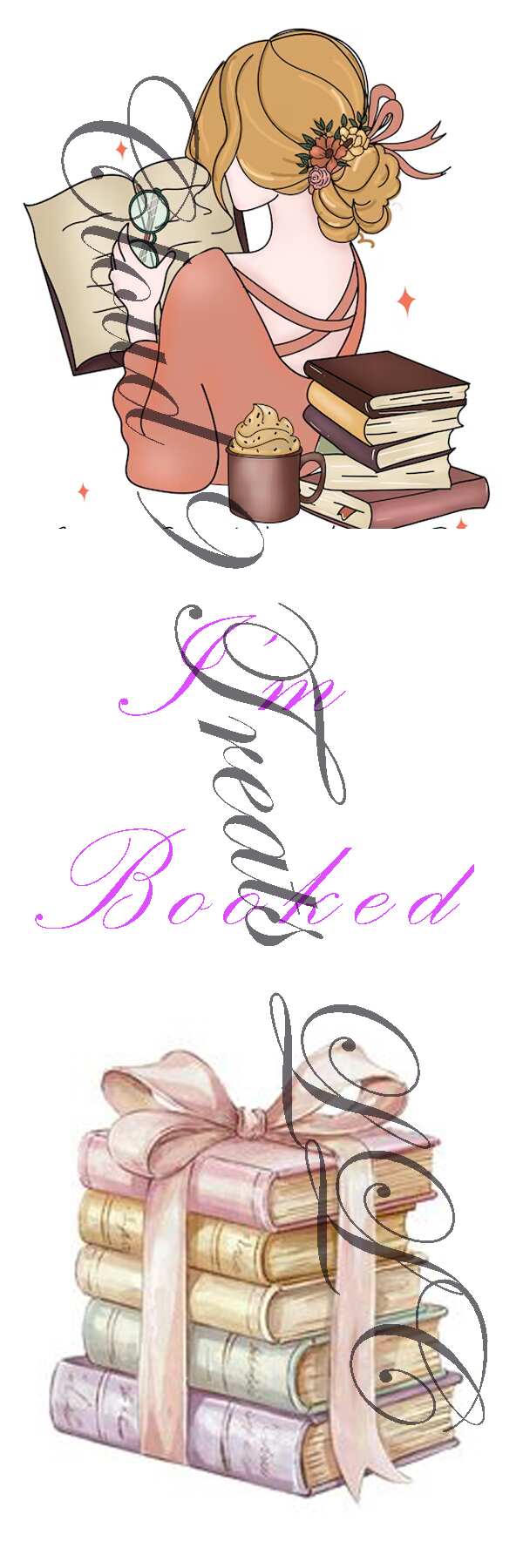 I'm Booked Bookmark