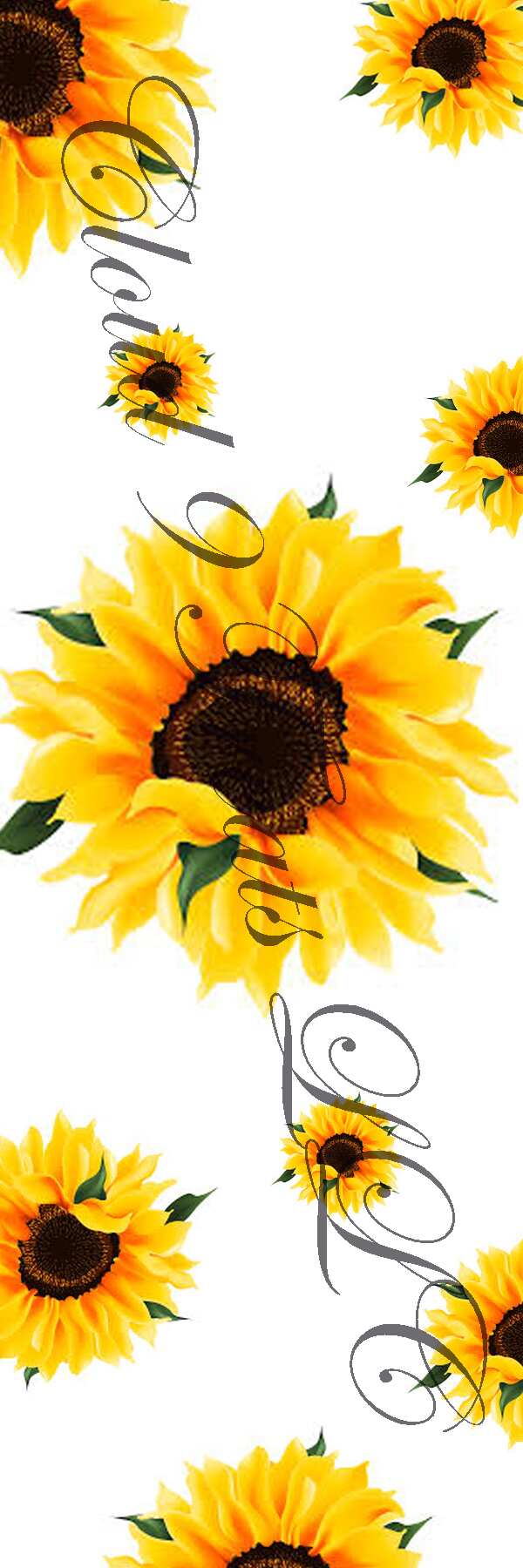 Sunflowers Bookmark